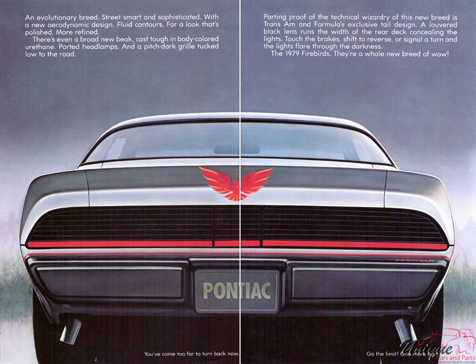 1979 Pontiac Firebird Brochure Page 4